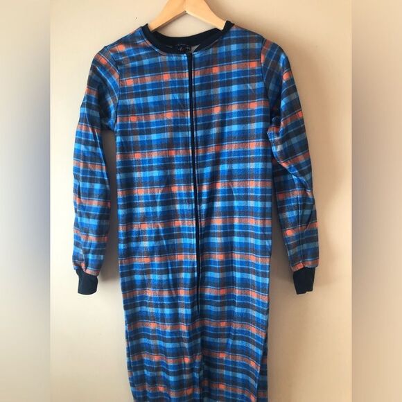 🟡 Arie by Ariella | Plaid One Piece Pjs - Picture 2 of 3